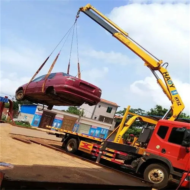 金沙吊车救援小汽车怎么吊